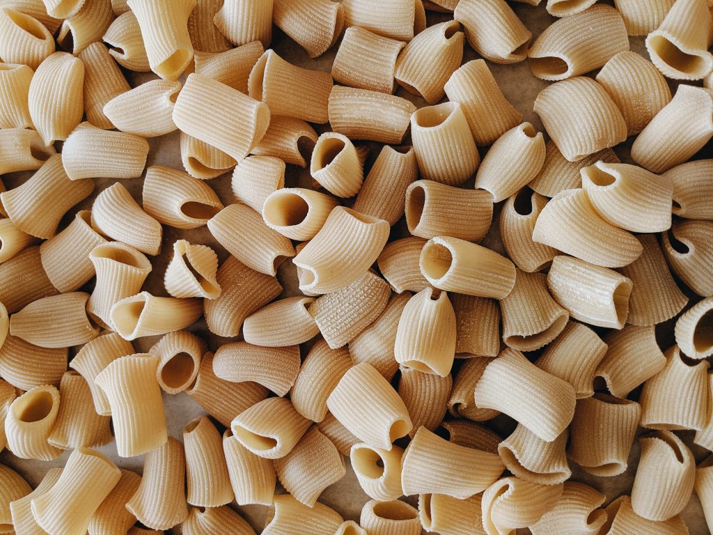 Pasta - how do you find out how much fibre there is in packaged food? 