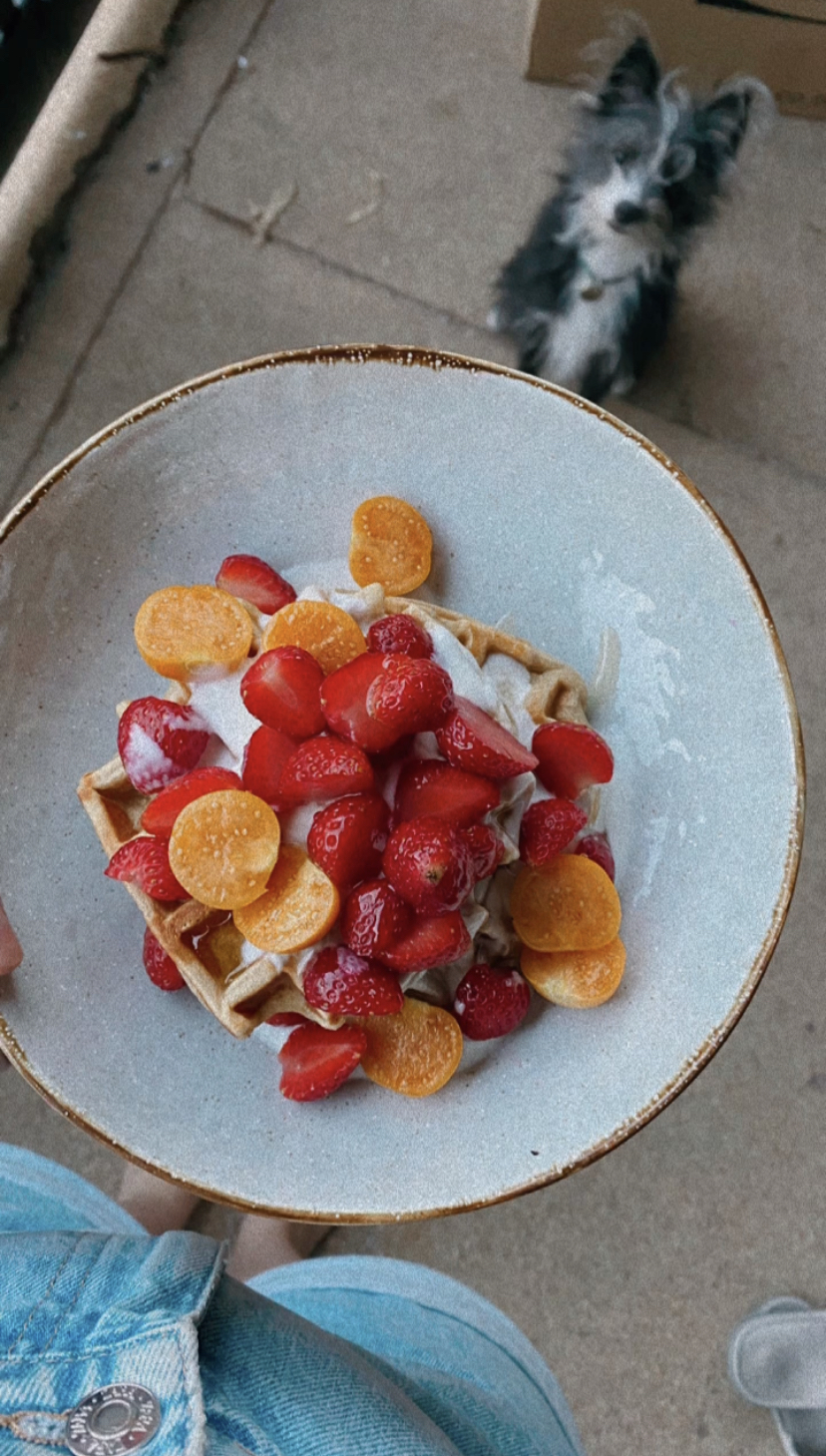 Banana Protein Waffles